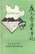 庆元香菇大事记